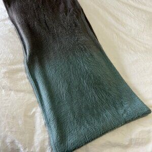 Anthropologie Sleeping on Snow Ombré Green Cowl Scarf~ Cozy Soft.   Really nice